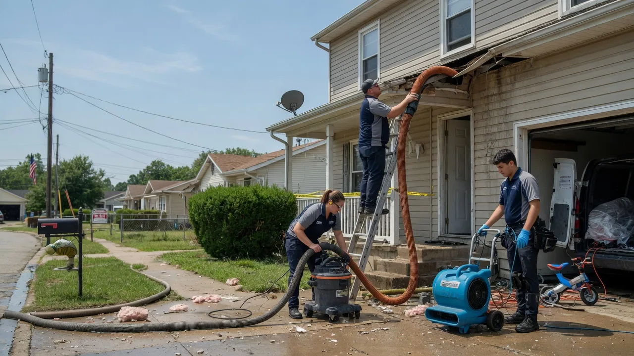 Water Damage Restoration in Cassville, PA near me